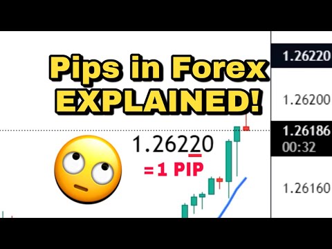 What Are Pips In Forex? Quickly EXPLAINED For Beginner Traders? #shorts